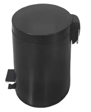 5L PEDAL BIN MATTE BLACK