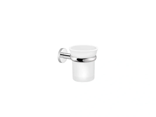 SANCO TWIST GLASS HOLDER CHROME