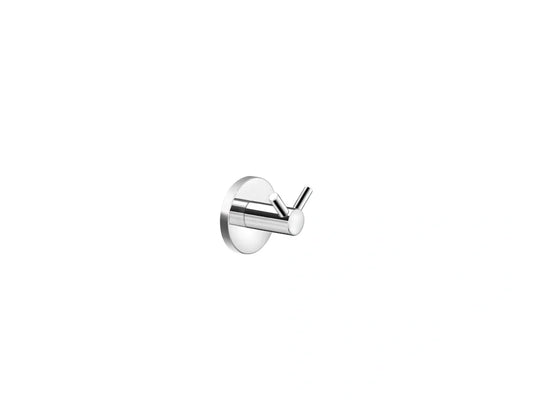 SANCO TWIST ROBE HOOK DOUBLE CHROME