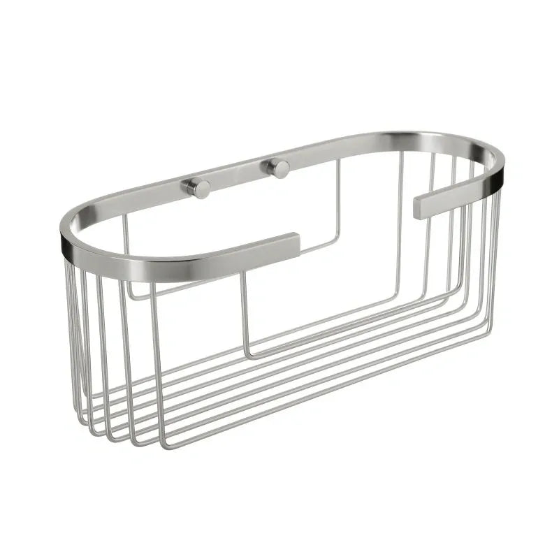 OVAL STORAGE BASKET ALUMINIUM