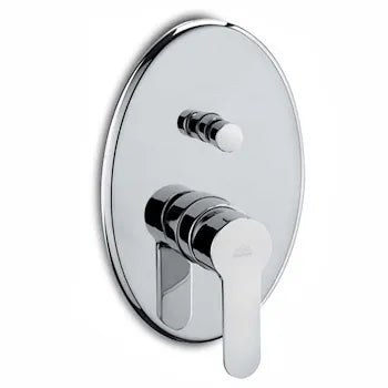 BLU CONCEALED SHOWER MIXER WITH DIVERTER CHROME