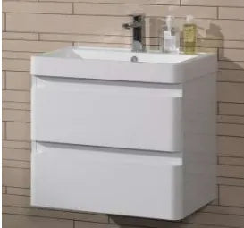 CURVE FURNITURE & BASIN WHITE