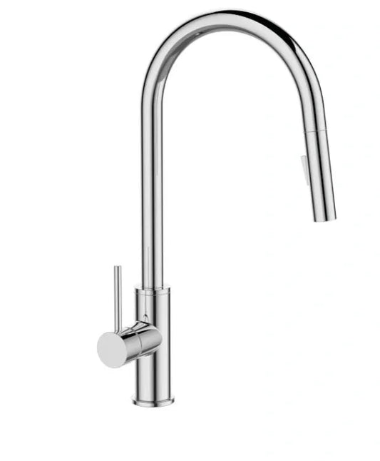 KITCHEN MIXER WITH PULL-OUT SPOUT