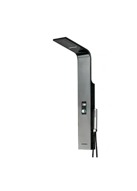 GITE BLACK SHOWER PANEL